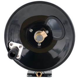 Steel Dragon Tools 4000 PSI 100' Black Powder Coated Pressure Washer Hose Reel