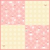 Hamamonyo Kofu (Furoshiki, 19.7 inches (50 cm), Shimaenaga Cloisonne, Pink