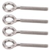 Eye Bolt Screw Hooks, 10 Pcs M6 73 Eye Hooks,