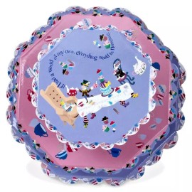 Hand Made Alice in Wonderland Cupcake Dessert Stand