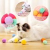 OundarM 100PCS 1.2"/3cm Cat Toy Balls and 1 Cat Ball