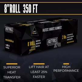 FASTFOILS 8" Hair Foil Roll - 350'