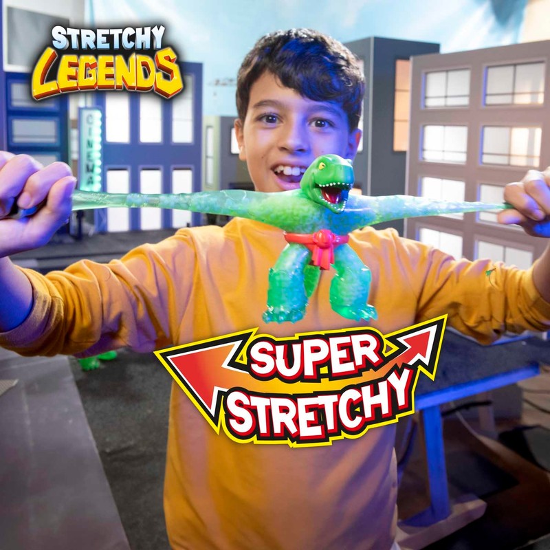 CRAZE Legends Stretchy Megarex - Personaggio d'azione super estensibile con