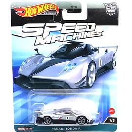 MATTEL HOTWHEELS 1:64SCALE SPEED MACHINES - PAGANI ZONDA R Mattel Hot Wheels 1:64 Scale Speed Machines - Pagani Zonda R