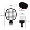 Tiardey Hair Brush Sponge Set Afro Twist Hair Comb with