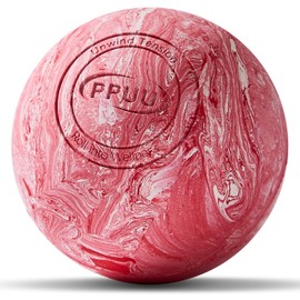 Massage Lacrosse Balls for Myofascial Release, Trigger Point Therapy Muscle Knots, and Yoga Therapy, Made of Rubber, 2.5 inch, Red