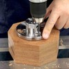 Hurricane Turning Tools, 4" Steel Faceplates For Wood Lathe, M33