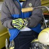 MOONEYES MOONEYES Winter Riding Gloves Motorcycle Waterproof OMG-037 (XL, Green)