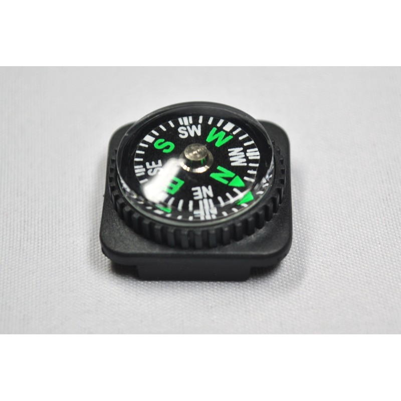 Aluminum Carabiner Hook Bearing Magnet Thermometer Keychain Wrist Compass [SanSanYa]