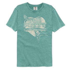 Premium Collection Tom Petty & The Heartbreakers Adult Comfort Colors T Shirt Classic Rock Graphic Tees Seafoam