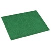 ABENA Scourer, 22.5x15x0.8cm, Green, Nylon/Polyester, Medium scouring Effect, 22.5 x
