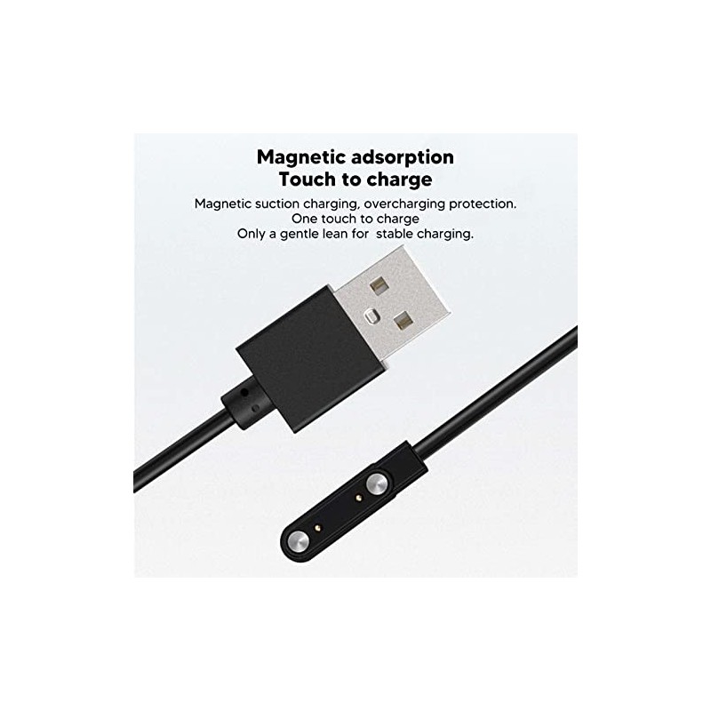 Cargador de Reloj Inteligente Magnético, Cable de Carga Magnético de