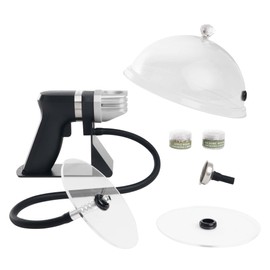 WITANHURST Cocktail Smoker Portable Handheld Cold Smoking Gun Electric Smoker, Cold Smoker Smoke Infuser Kit for Food and Drinks – Includes Wood Chips, Batteries, Dome Lid…