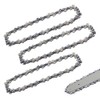 KtbeYTi 3 Piece Mini Chainsaw 4 Inch 28TG Chain Replacement