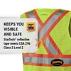 Pioneer Hi Vis Tear-Away Safety Vest - Lightweight Mesh Back