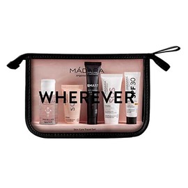 Madara Wherever 5-in-1 Travel Treatments (Micellar Water 50 ml + SOS Mask 12.5 ml + Eye Cream 15 ml + SOS Cream 20 ml + SunscreenSPF30 10 ml)