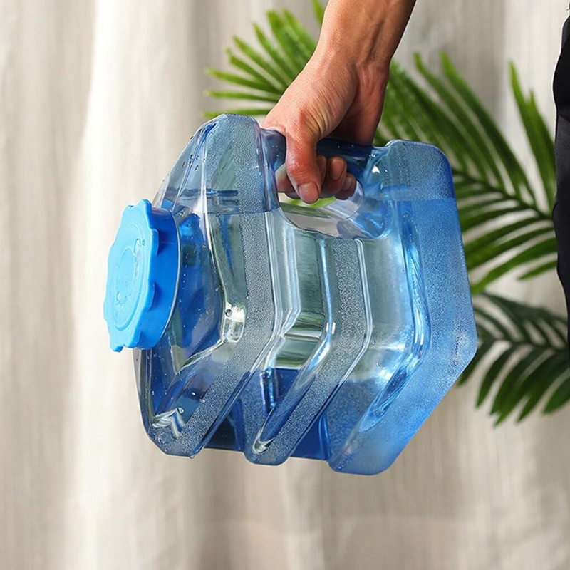 tieedhfu Collapsible Water Bottle For Camping Heat-resistant And Non-deformable Easy