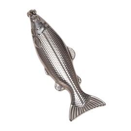 Yuemsh 1 Set Fish-Shape Hip Flask 5Oz Bottle Mini Pocket Flask Stainless Steel Party Drinkware for Outdoor