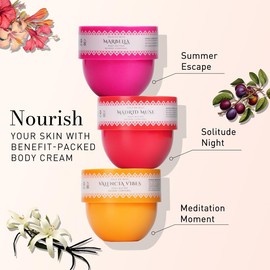 Solo En Ibiza 3pcs Body Butter Set 50g/1.76.oz MADRID MUSE, VALENCIA VIBES, MARBELLA Scents