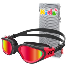 ZIONOR G1MINI Children's Swimming Goggles Polarised / Non-Polarised Comfortable Children's Swimming Goggles Anti Fog UV Protection Swimming Goggles for Girls and Boys (Years 6-14)