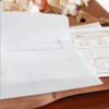 30 Pack Translucent Envelopes 5x7 Clear Invitation Envelopes Translucent Vellum