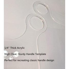 Full Nesting Acrylic Charcuterie Template,Woodworking Router Template,Serving Board Acrylic Router Template Set (Style1)