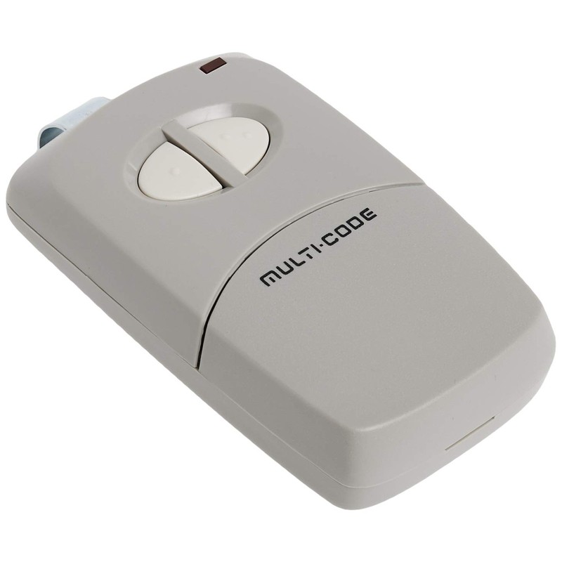 Linear MCS412001 Multi-Code 2-Channel Visor Transmitter, Original Version,Soft Gray