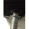 GenExhaust Universal Generator 1" Steel Exhaust Extension 3 Foot Length.