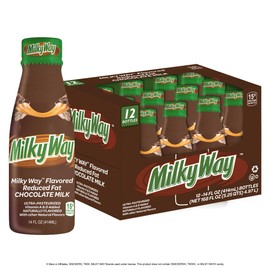 MilkyWay™ Chocolate Milk - Packed with the flavors of creamy caramel, smooth nougat and rich milk chocolate. Pack of 12, 14 oz Bottles