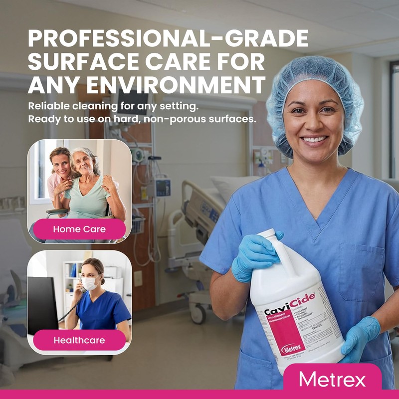 Metrex CaviCide Surface Disinfectant Cleaner, 13-1000 – Multi-Purpose Disinfectant, Decontaminant