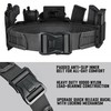 JIPIMON Battle Molle Belt Military Grade, Newly Upgrade Quick Release