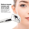 Facial Roller Gua Sha Board Double Heads Reduce Swelling Zinc