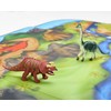 Neat-Oh! Dinosaur Prehistoric World 2-Sided Playmat w/2 dinosaurs