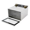 6 Trays Commercial Food Dehydrator Machine for Jerky, 400W Electric