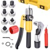 Yescom Hydraulic Tube Expander Swaging 7 Lever Expander Tools Kit