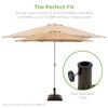 Best Choice Products 26lb Outdoor Patio Umbrella Stand Heavy-Duty Steel