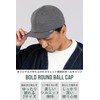Nakota BOLD ROUND CAP, Baseball Cap, Hat, Large Size, Short