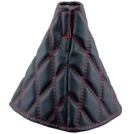 Jet Inoue 508147 Mokomoko Boot Cover, Double Stitched, COMBI Style, Red Thread