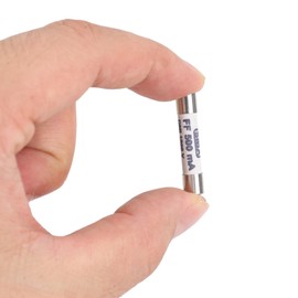 Lazycloud 20X 1000V 500mA 6.3 X 32mm White Ceramic Fuse for Multimeter