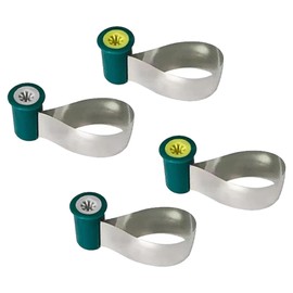 Dental Sectional Matrix System, Adjustable Dental Double-Side Contoured Anatomically Shaped Matrix Bands for SuperCap Matrix System (1, 0.038mm 5mm Matrix)