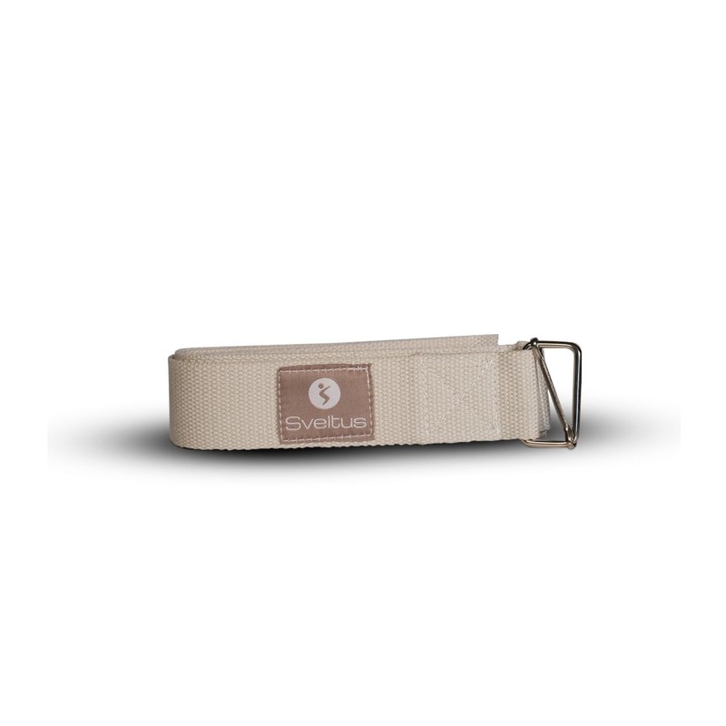 Sveltus Yoga Strap Beige 250cm Adult Plain Grey One Size