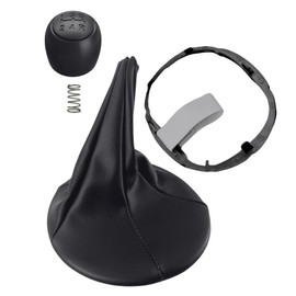 1neiSmartech 5 SPEED SPRING HEADPHONE RING KNOB SET - COMPATIBLE WITH FIAT PANDA 169 2nd SERIES (2003-2012), FIAT 500/500C 2nd SERIES (2007-2013)