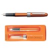 PLATINUM Plaisir PGB-1000#25 Fountain Pen/Nib Thicknesses: Fine/Colour: Nova Orange/Handmade/Plastic Packaging/Fountain