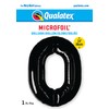 kuxoratekkusu, Inc. Balloons Numbers (0) Measures Approx Black Qualatex Number