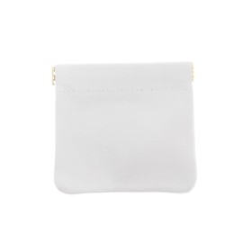 jojofuny Small Pouch for Headphones Earplugs Noise Cancelling Earplug Cover Automatic Closure Case Leather Headphone Carrying Bag