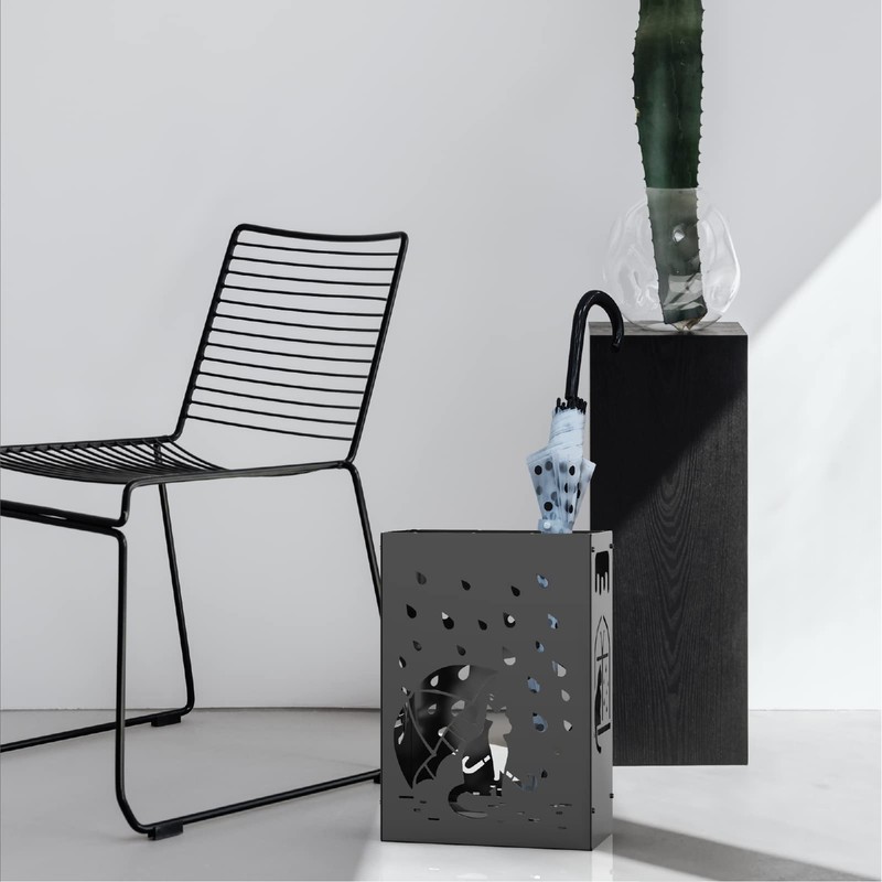 Mango Steam Umbrella Rack, Raining Cats Black