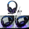 SY755MV Luminous Game Headphone Over-ear Gaming Headset with Microphone PC