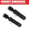 2PCS Magnet Spark Plug Socket Set,Thin Wall 5/8" & 9/16"