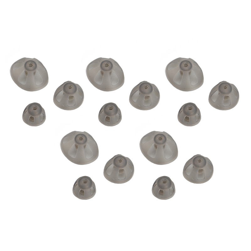Hearing Aid Open Domes Professional Silicone Single Layer Replacement Hearing
