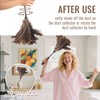 EukyPlace Retractable Feather Duster, 40-Inch Handheld Washable Dusters for Cleaning,